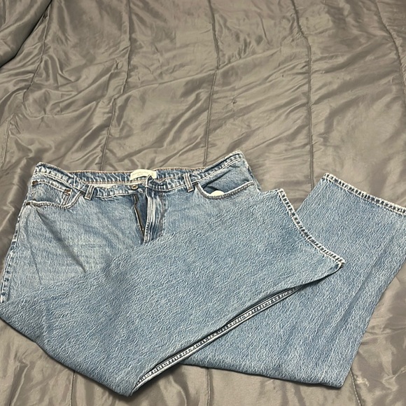 Abercrombie & Fitch Denim - Abercrombie & Fitch Light Blue Straight Leg Jeans